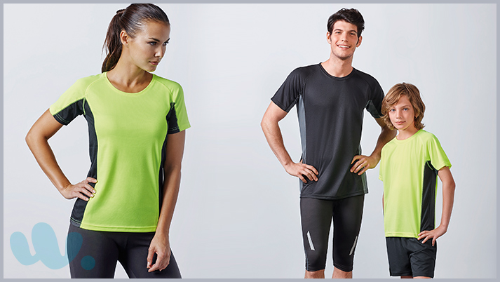 Camisetas Shanghai 6648 Roly de mujer y Shanghai 6595 Roly de hombre y niño