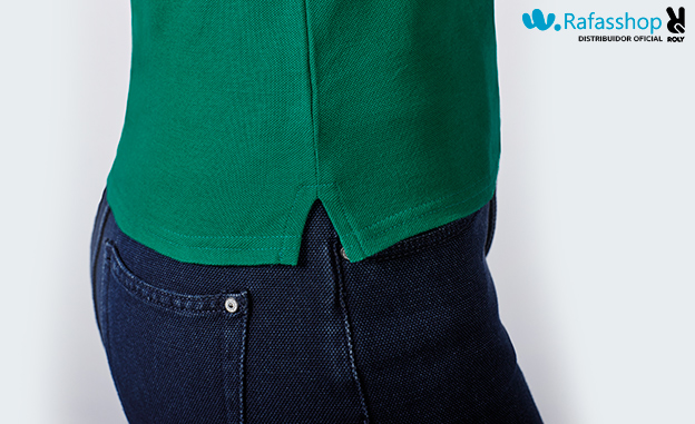 Remates de abajo del polo Star 6634 de Roly de mujer