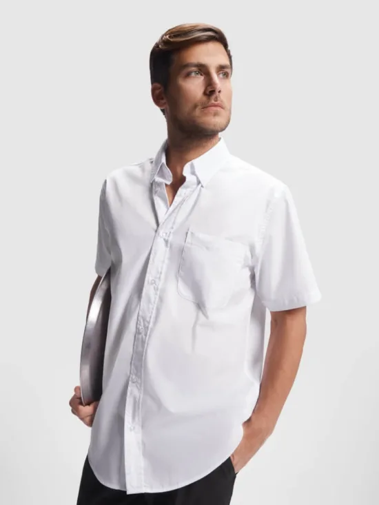 Camisa Laboral Roly Aifos 5503 Hombre Manga Corta