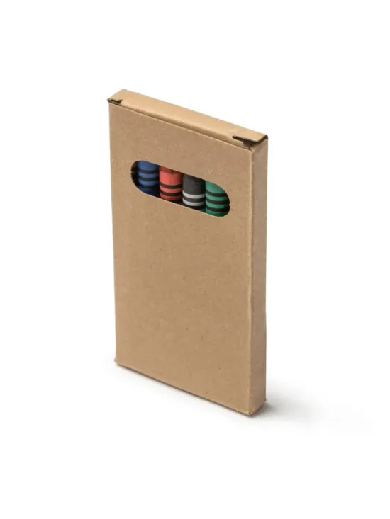 Set de 6 Ceras para Colorear Stamina Boreal 8000 Niño