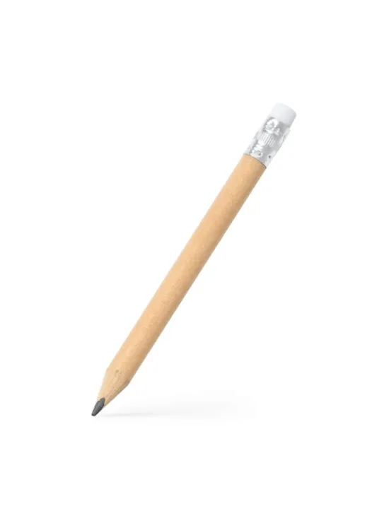 Mini Lápiz de Madera con Goma Stamina Mata 8003 Niño
