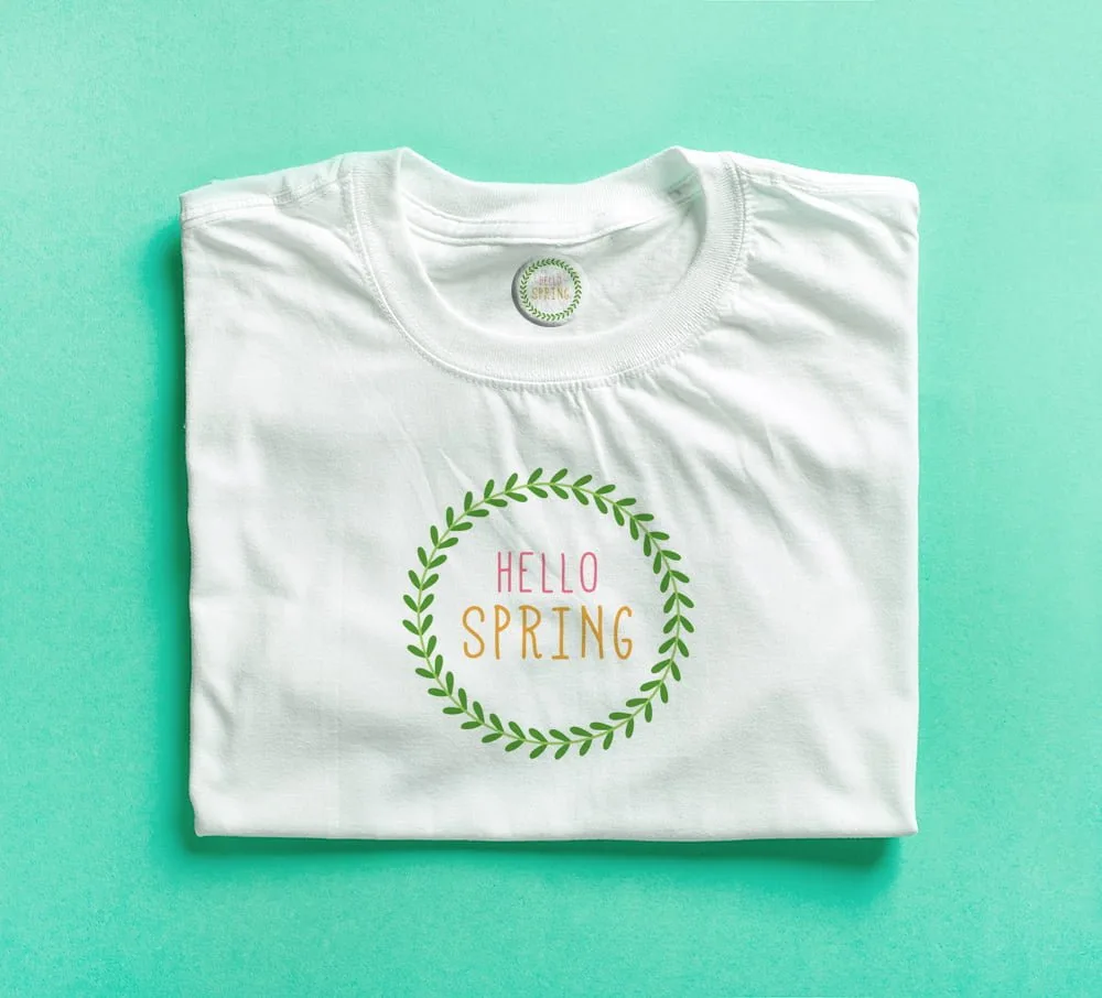 Ejemplo De Etiqueta Tejida Adhesiva A Tres Colores