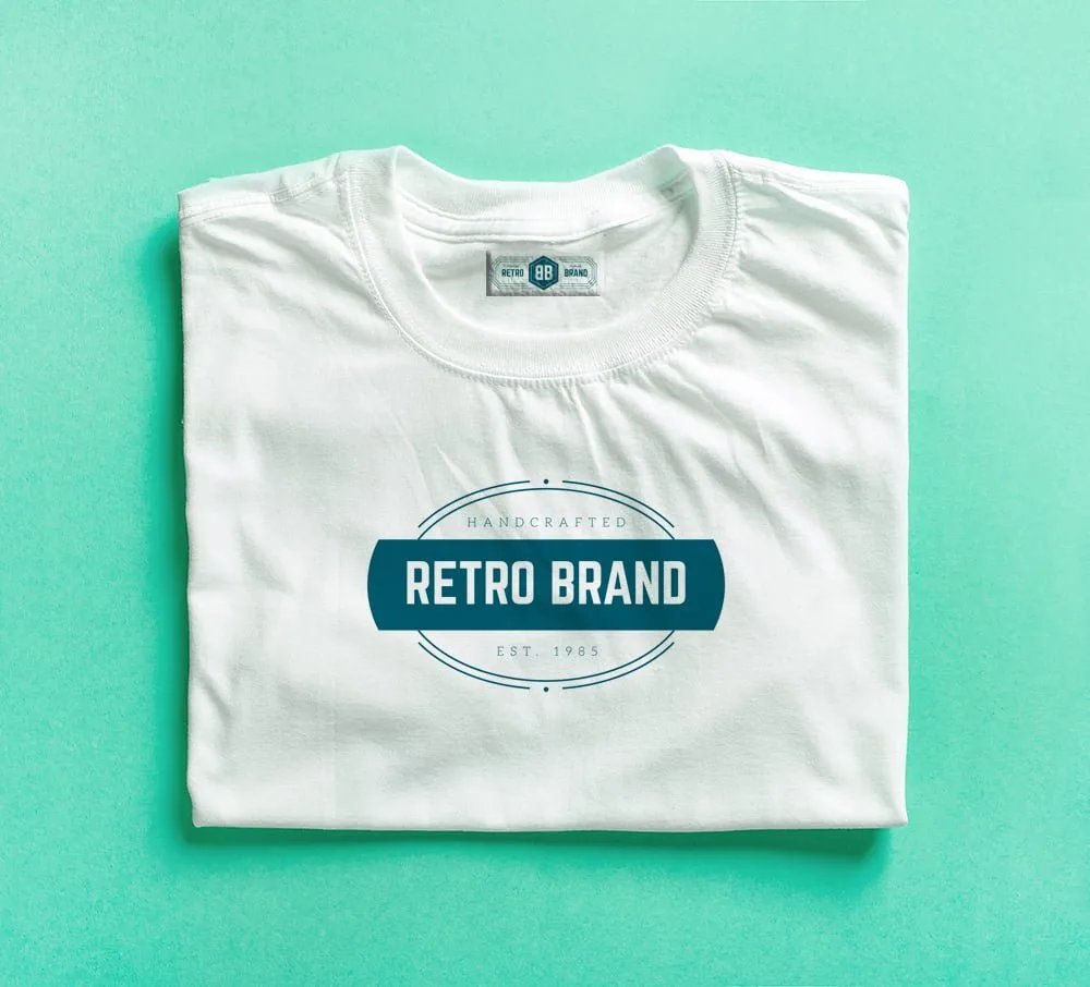 Ejemplo Etiqueta Tejida Adeshiva A Un Color