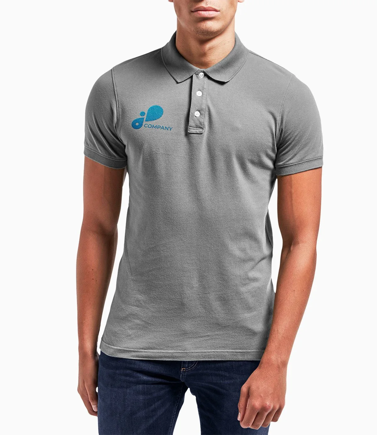 Logo Bordado En Un Polo