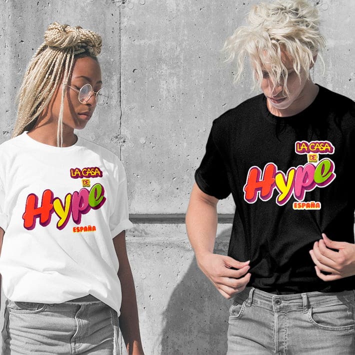 camiseta adulto la casa de hype modelos 1 Camiseta Adulto La Casa De Hype Modelos