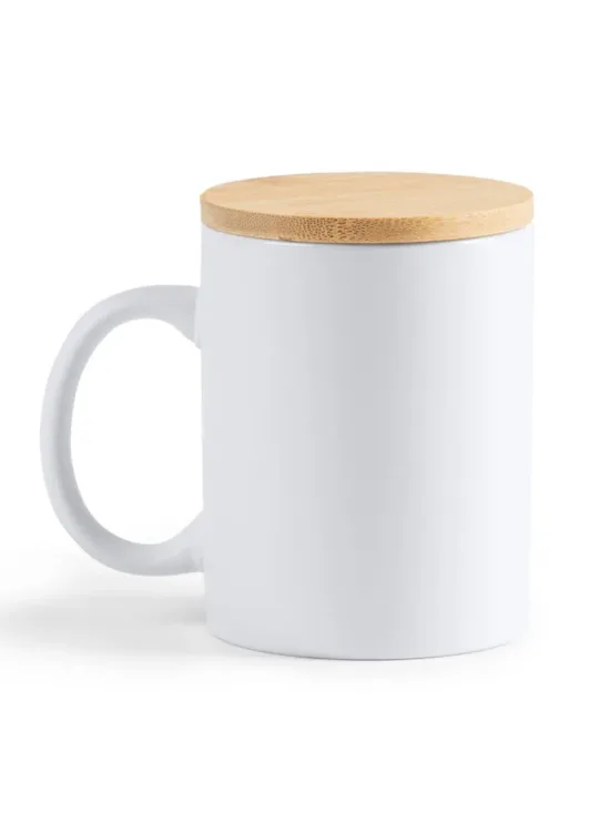 Taza de Cerámica con Tapa Stamina Berry 4012