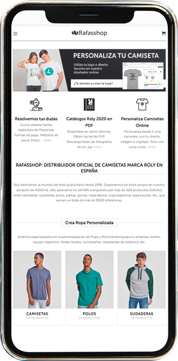 Movil Web Rafasshop 1