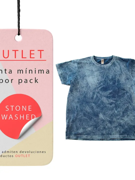 *OUTLET* Camiseta Unisex Stone Washed