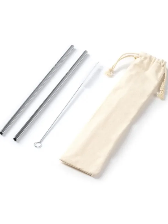 Set de Pajitas de Acero Stamina Malow 4077