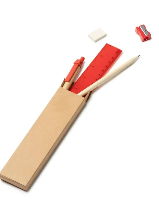 Set de Escritura de Cartón Kraft Stamina Lizana 8064