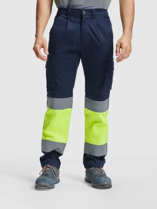 Pantalón Largo Alta Visibilidad Roly Daily stretch hv 9312 Hombre