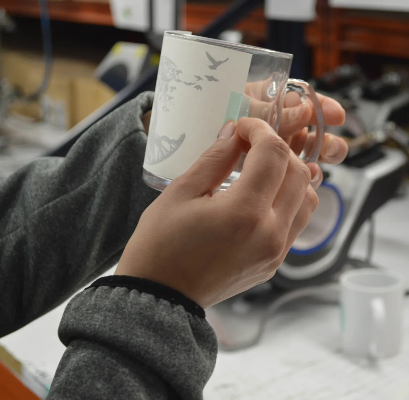 papel sublimación para tazas personalizadas