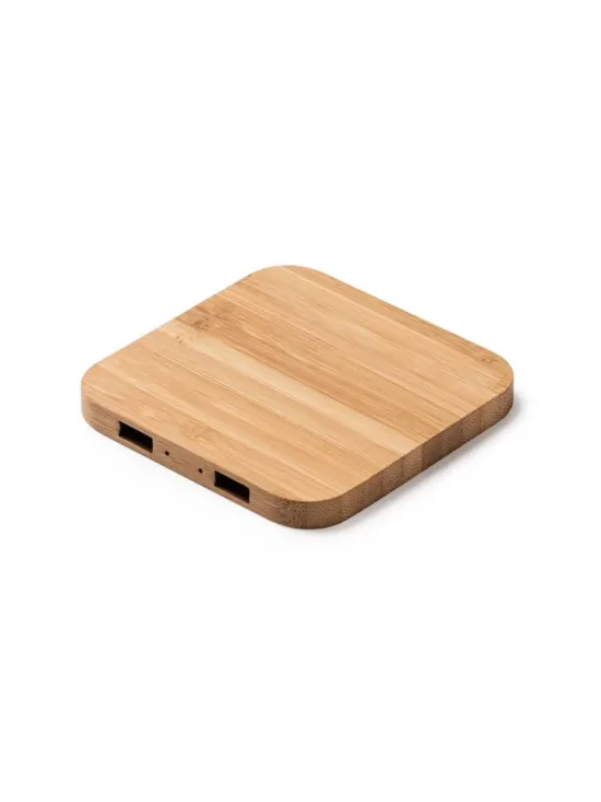 Cargador Inalámbrico de Bambú Natural Stamina Nebula 3001