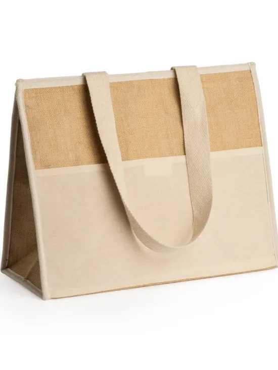 Bolsa Nevera Yute y Algodón Natural Stamina Venice 7161