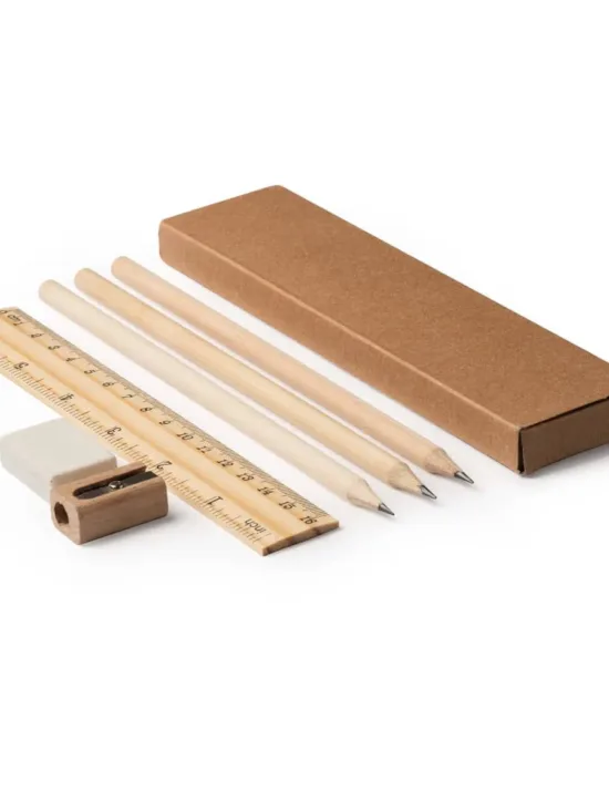 Set de Escritura de Madera Stamina Vernak 8087