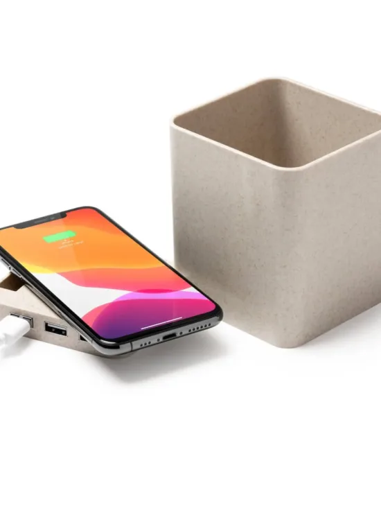 Lapicero Multifunción con Soporte para Móvil Cargador Inalámbrico Melbux 2995