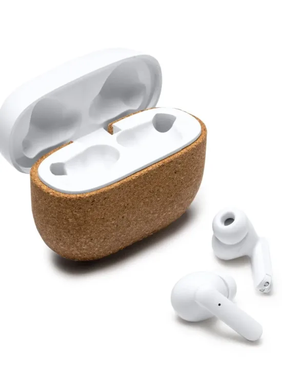 Auriculares Inalámbricos ABS Reciclado y Corcho Natural Stamina Folk 3045