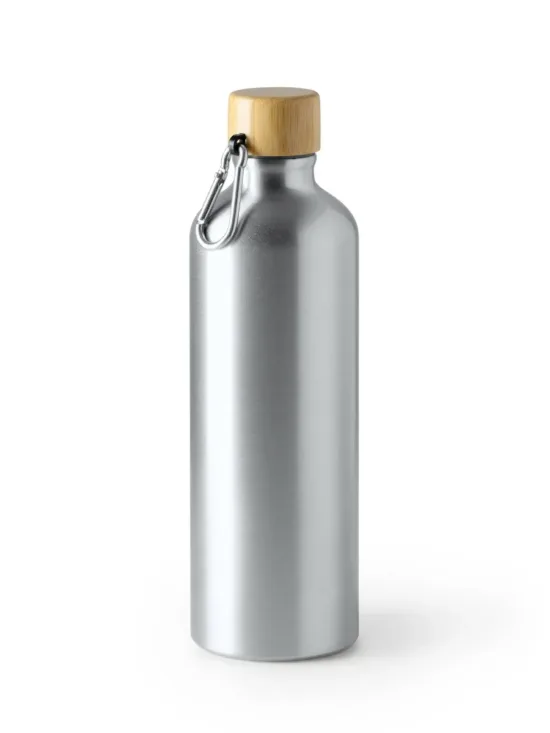 Bidón de Aluminio con Mosquetón y Tapón de Bambú Stamina Broly 4205