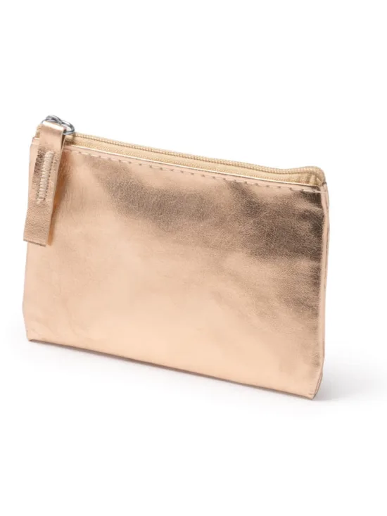 Monedero con Acabado Metalizado Stamina Mauve 7570