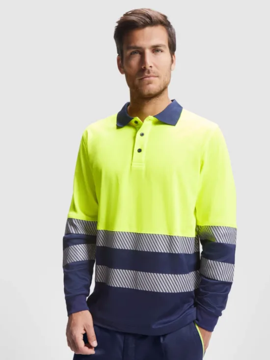Polo Laboral Roly Atrio LS 9319 Hombre