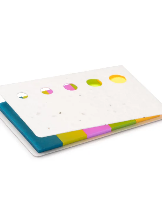 Portanotas de Papel Reciclado y Degradable con Semillas Stamina Sense 1183