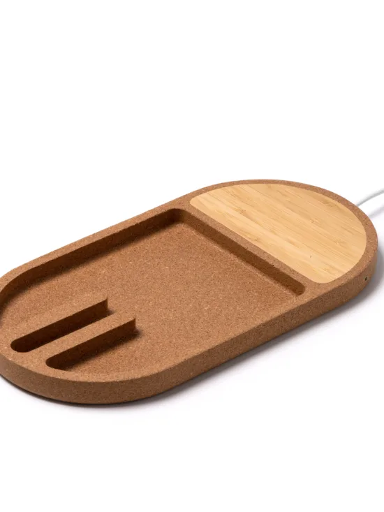 Cargador Inalámbrico con Bandeja Organizadora Stamina Cosmic 1210
