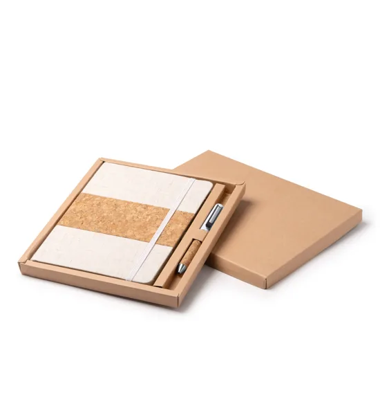 Set Libreta A5 y Bolígrafo Stamina Beret 1323