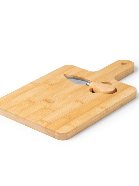 Tabla de Cortar con Cuchillo Quesos Stamina Brie 1563