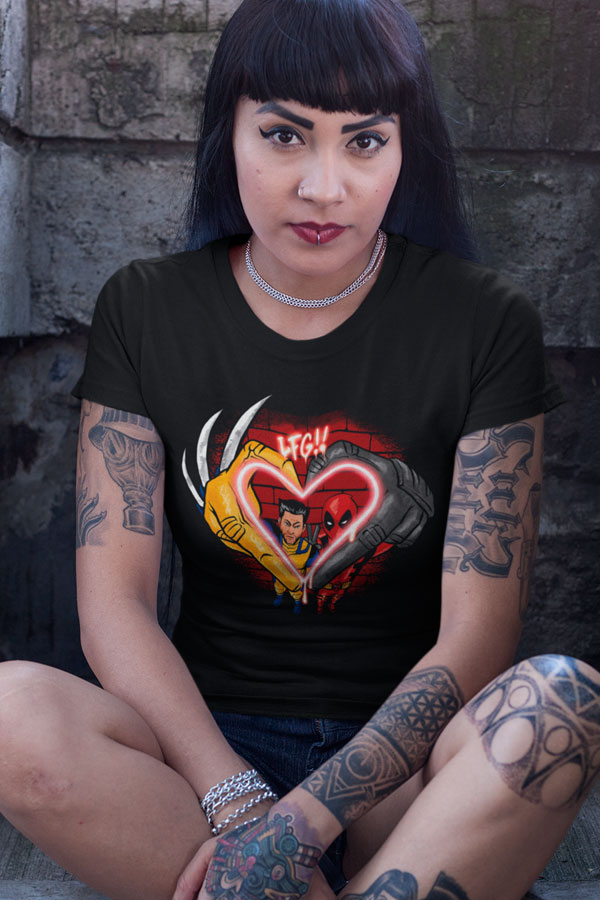camiseta love in crime superfan
